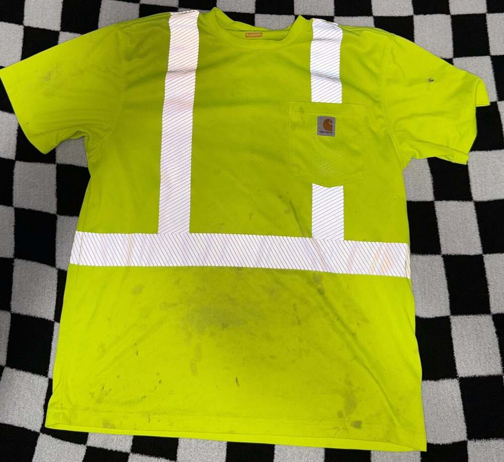 Carhartt Force High Visibility Short-Sleeve Pocket T-Shirt Relaxed Fit